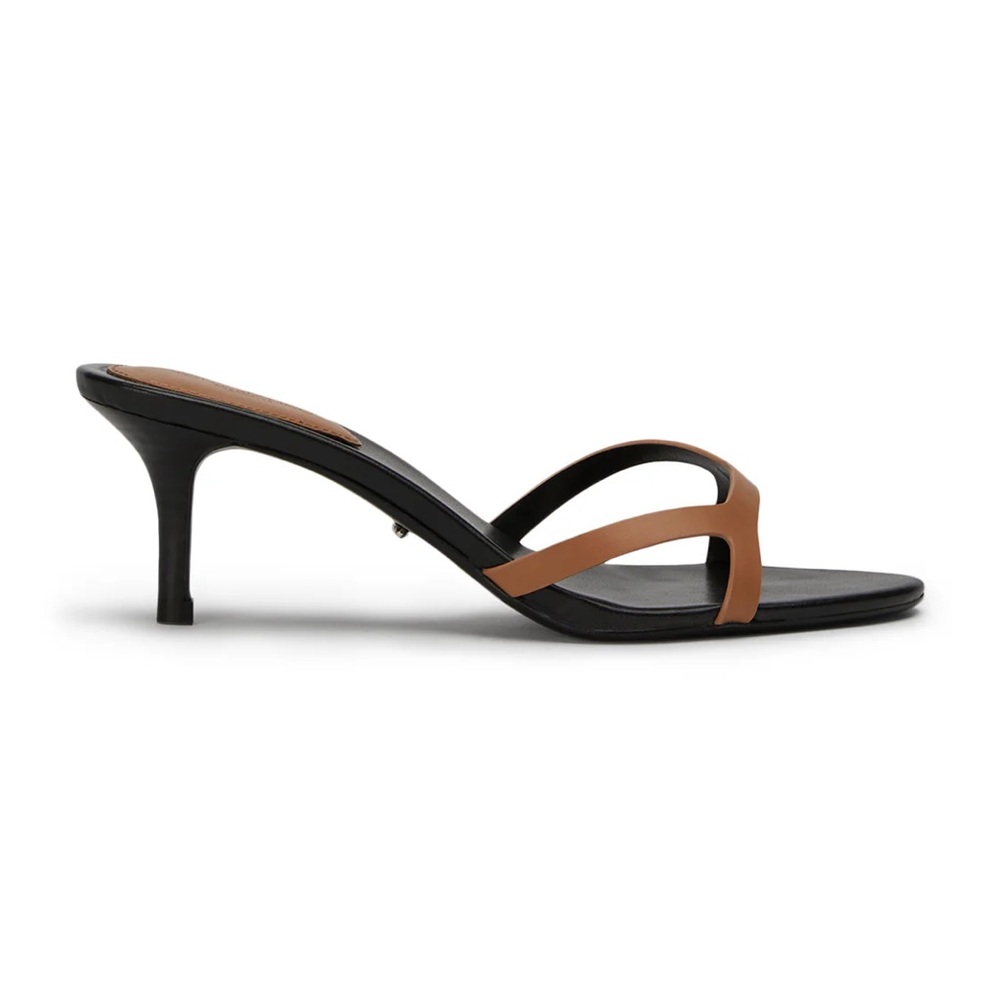 Tan Heeled Sandals